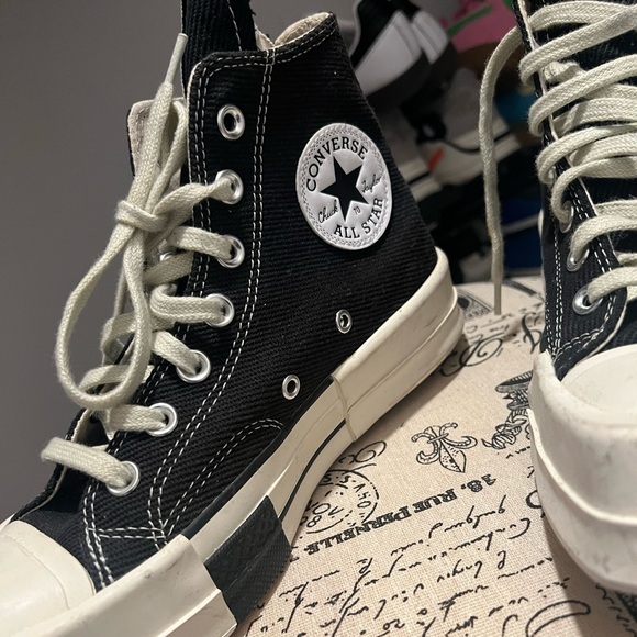 Rick Owen converse DRKSHDW Turbodrk - Picture 4 of 5